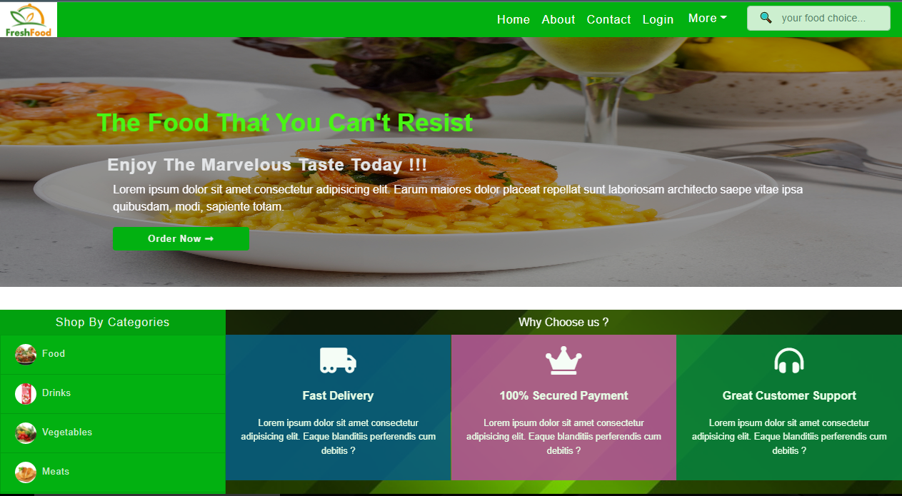 Deli foods resturant
